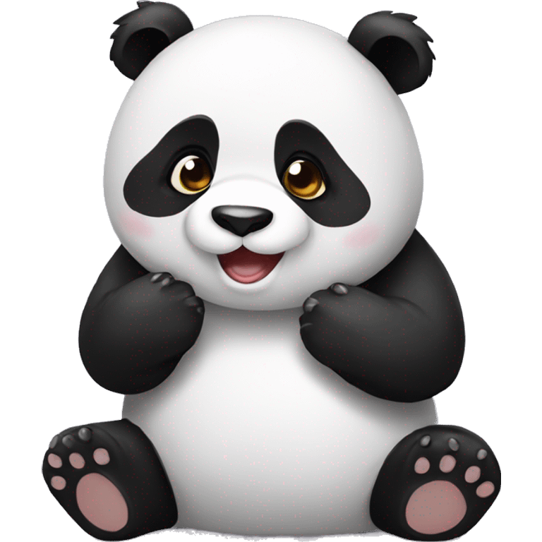 panda cute emoji