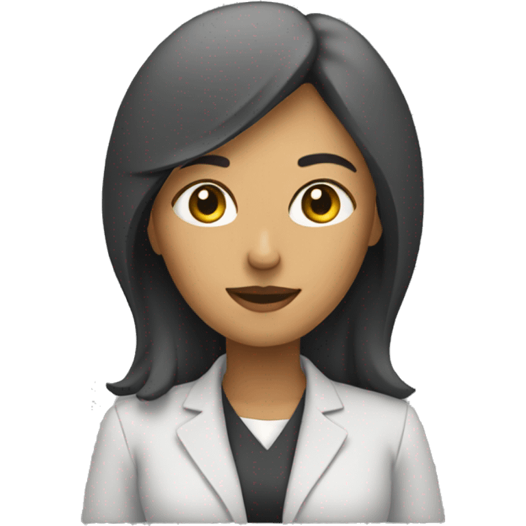 a woman making a plan emoji