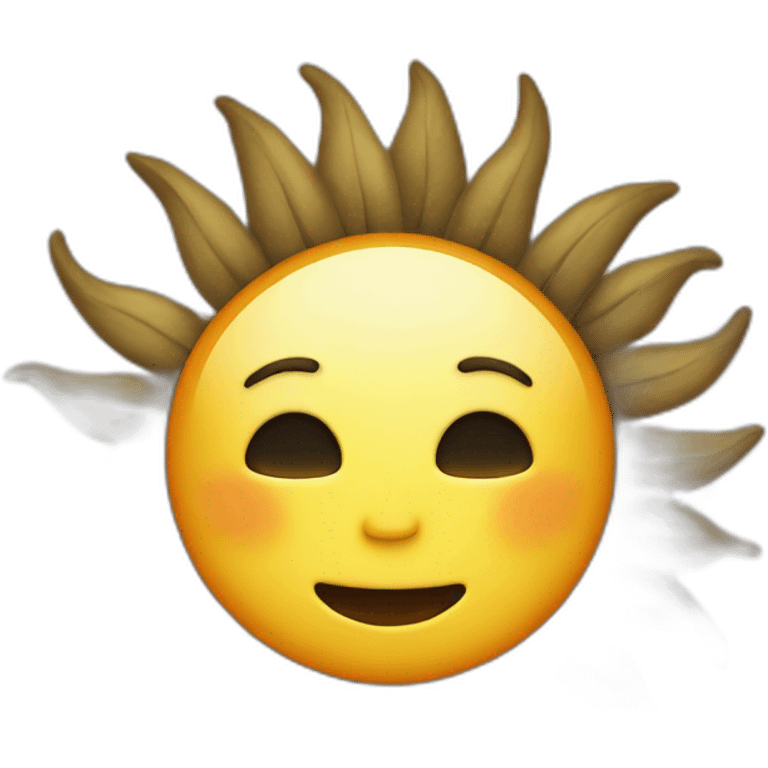 sun without face  emoji