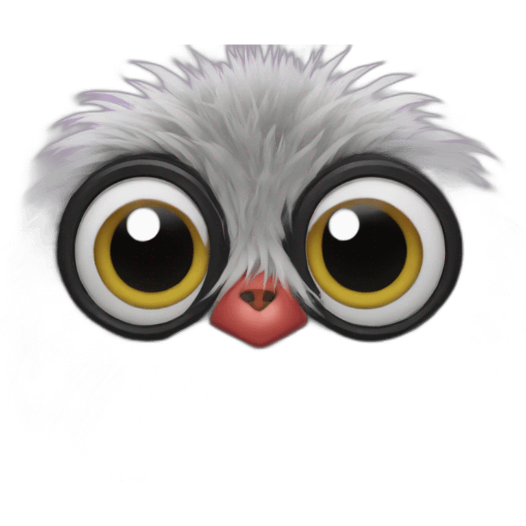 A furby spider hybrid emoji