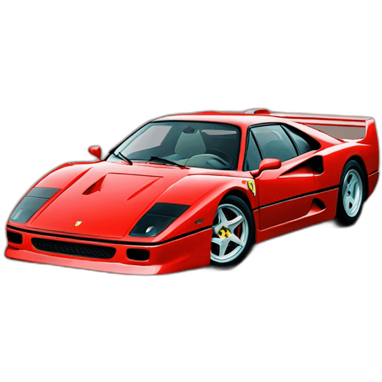 ferrari f40 emoji