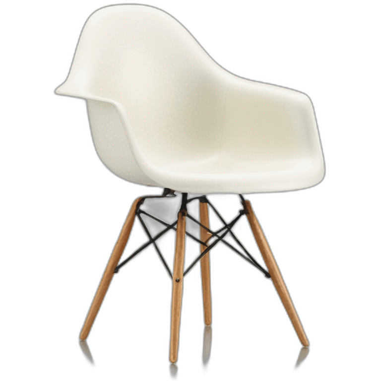 eames fiberglass chair emoji