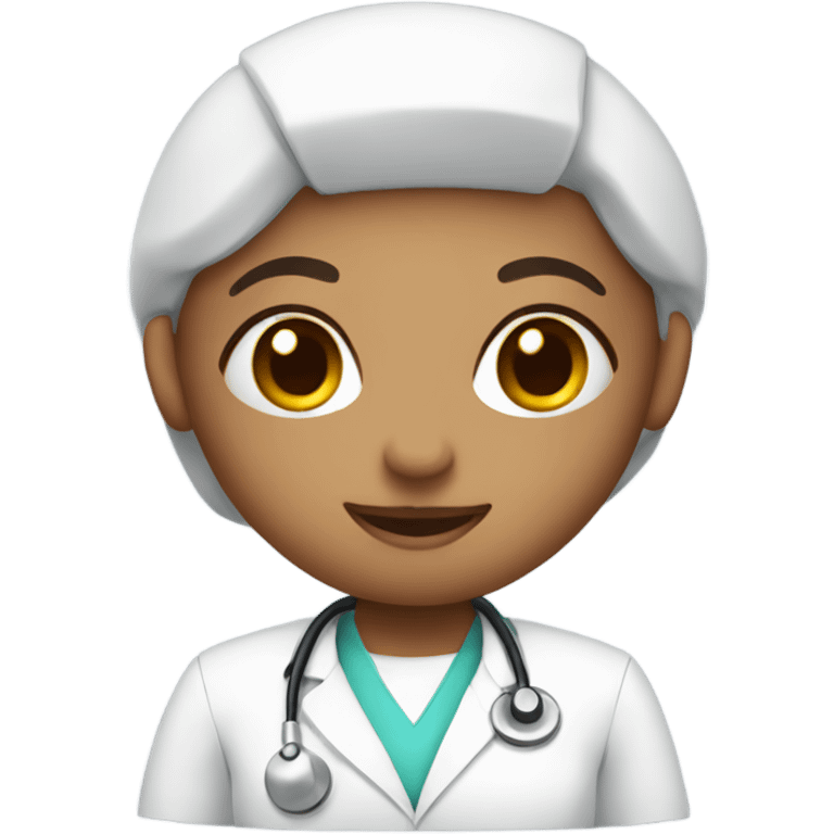 cute pallid nurse emoji