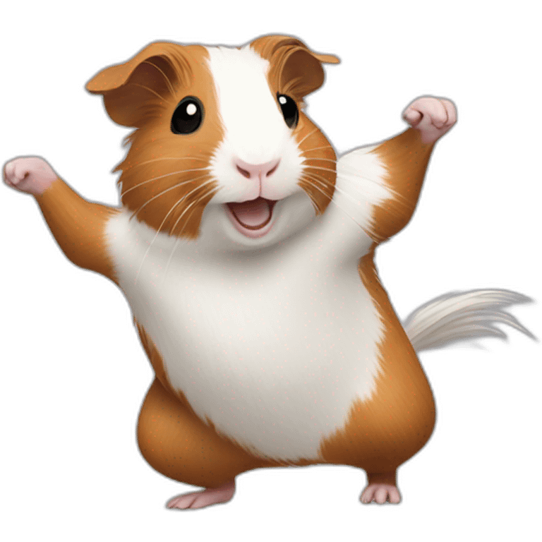 Dancing guinea pigs emoji