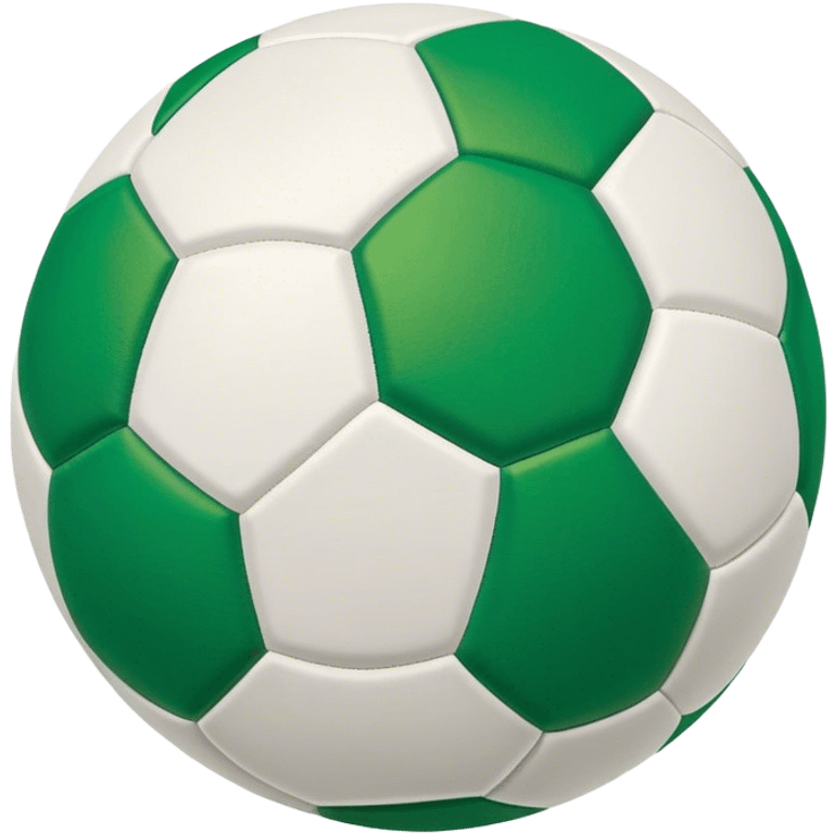 Cinematic Realistic image of a soccer ball with crisply detailed panel textures and precise stitching, set against a vibrant green pitch with dynamic natural lighting that highlights its athletic spirit emoji