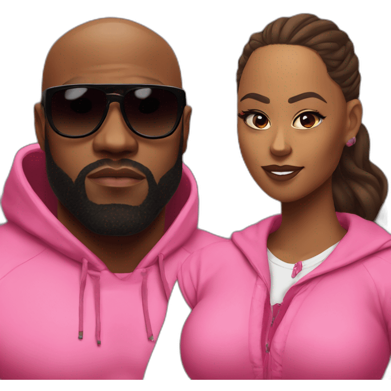 Booba and Kaaris emoji