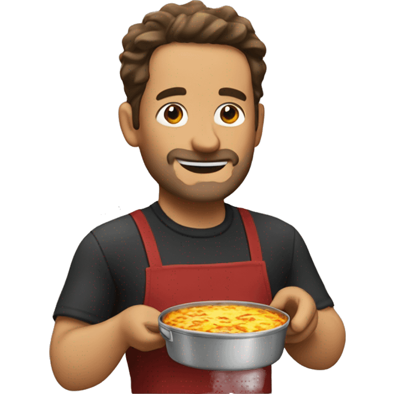 tony making lasagne  emoji