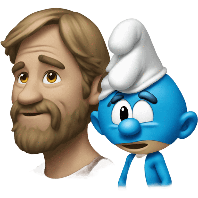 Smurf emoji