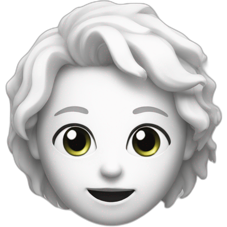 chat blanc emoji