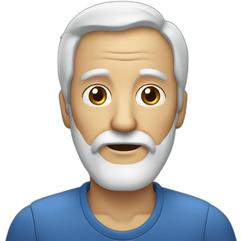 old man with beard emoji