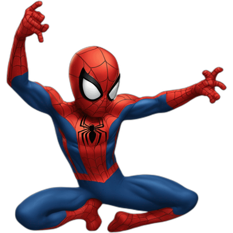 spiderman qui dab  emoji