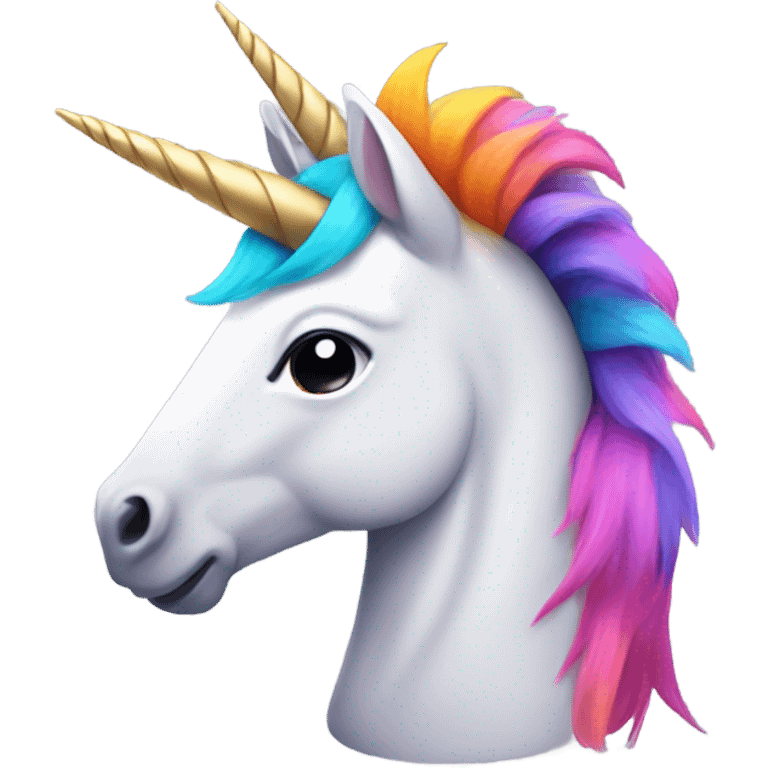 Unicorn with a Mohawk  emoji