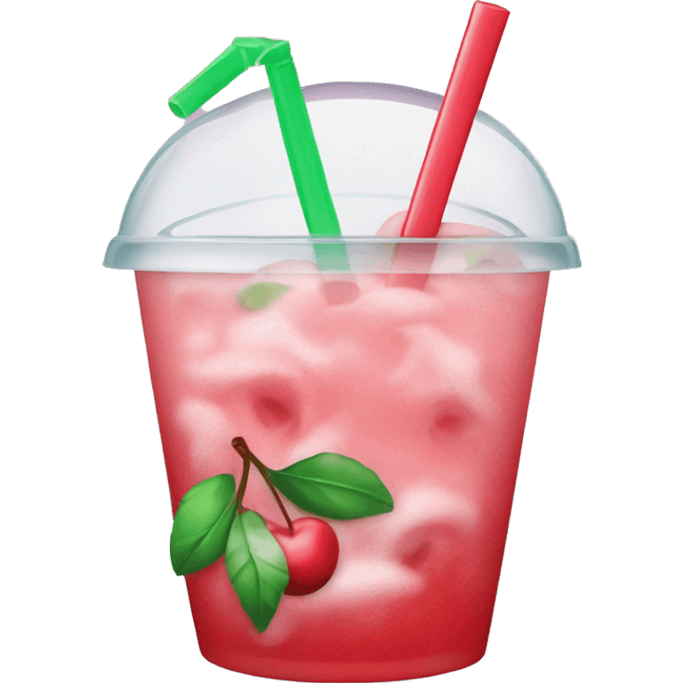 Alani cherry slush drink  emoji