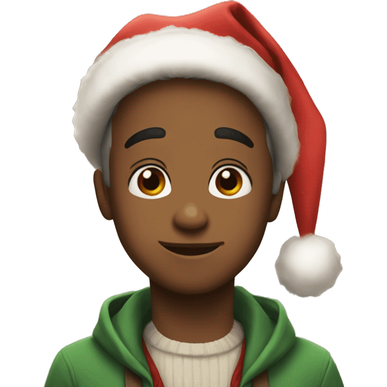 Christmas cute and aesthetic emoji