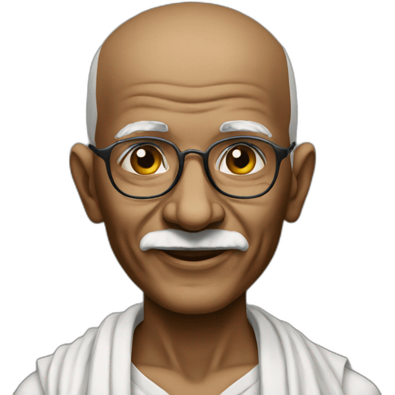 Ghandi emoji