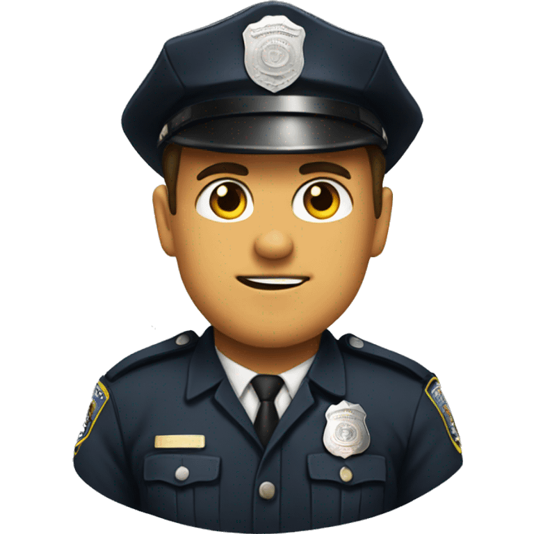 cop face emoji