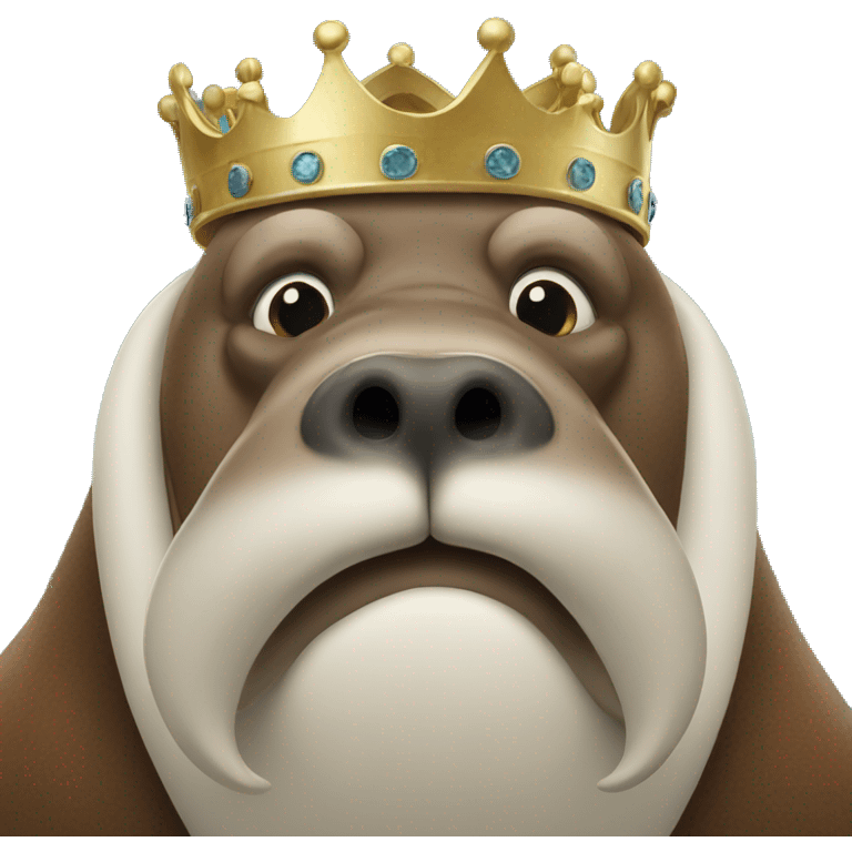 King walrus  emoji