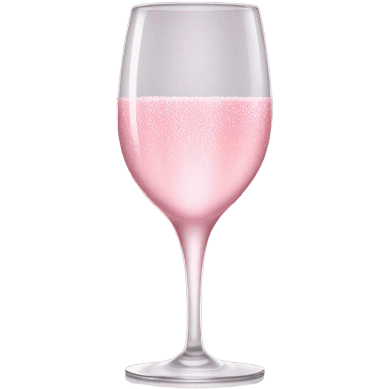 pink champagne glass emoji