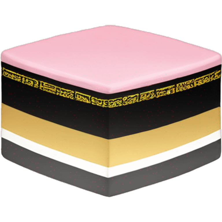 Light pink Kaaba  emoji