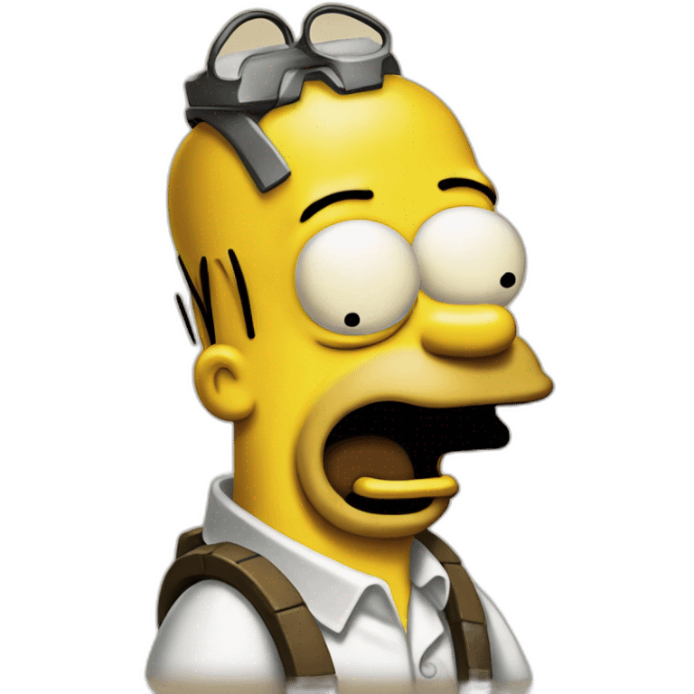 Homer Simpson Homer Simpson emoji