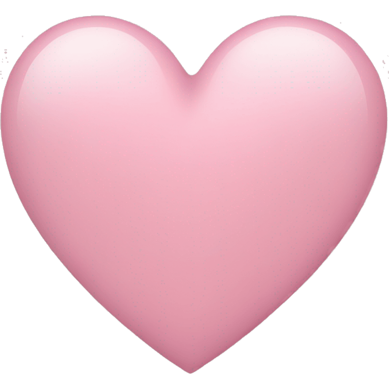 Light Pink heart emoji