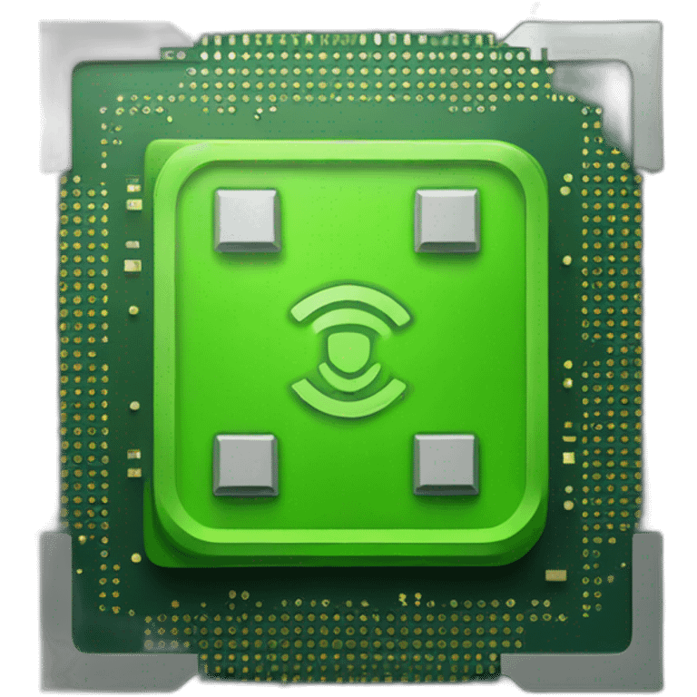 processor with nvidia logo emoji