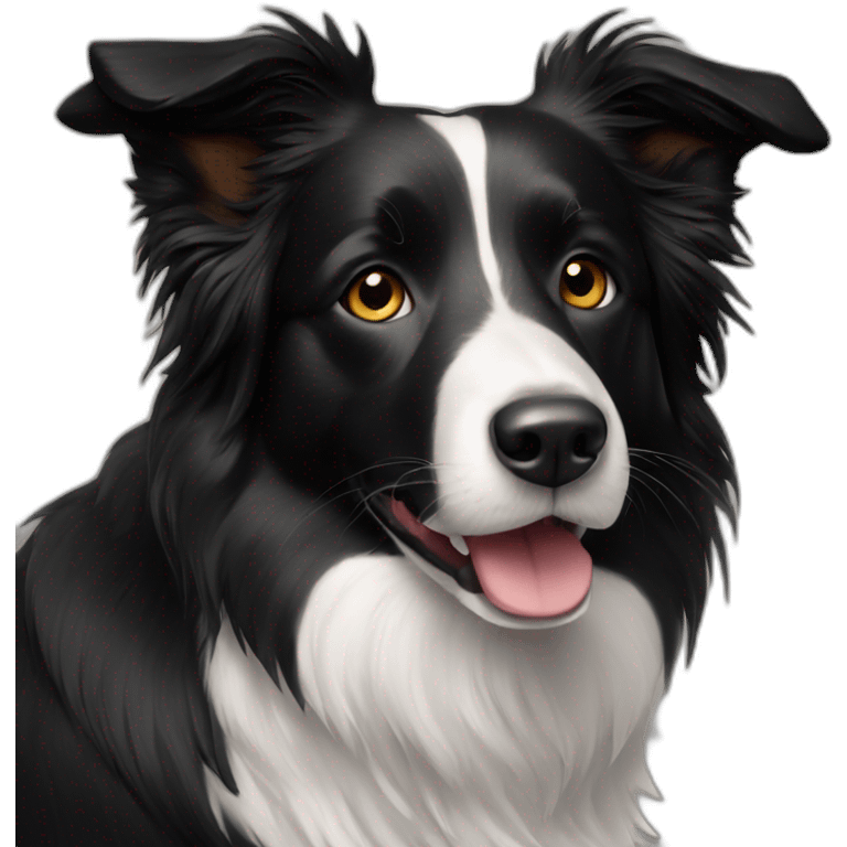 border collie black emoji