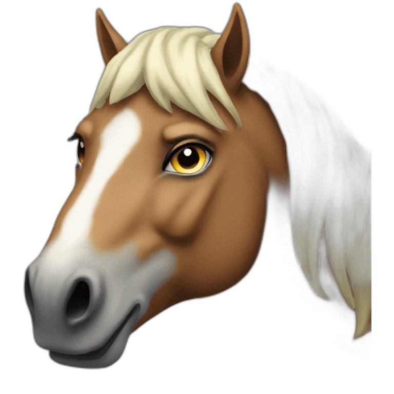 angry spirit horse emoji