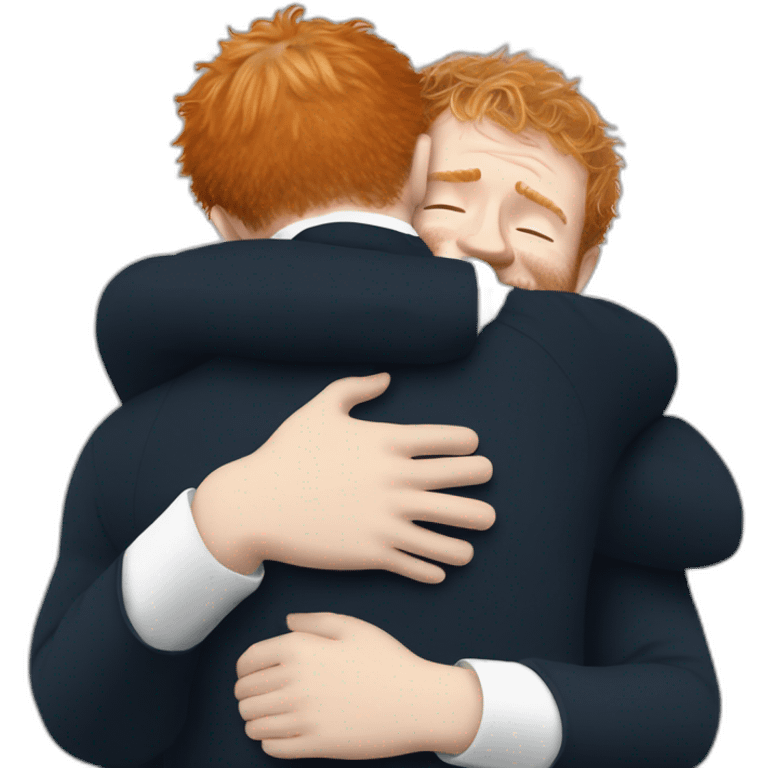 Ed sheeran hug Emmanuel macron emoji