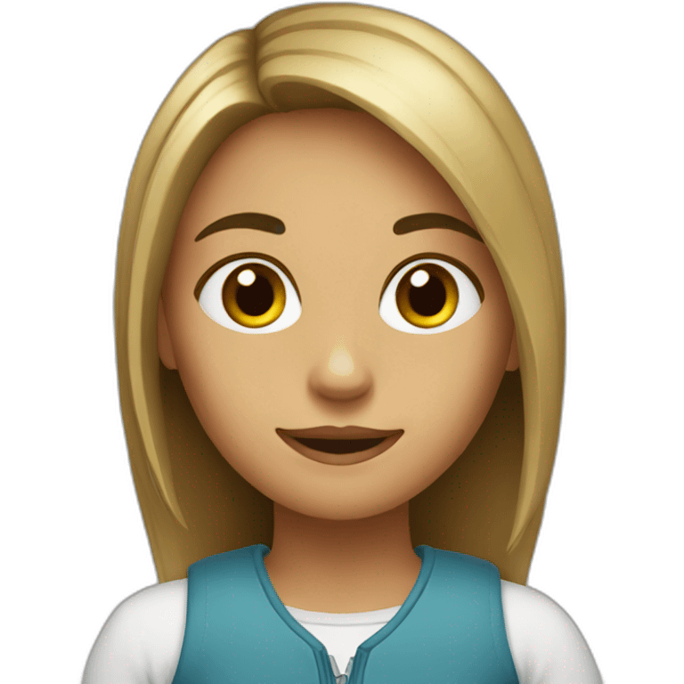 girl-studing emoji