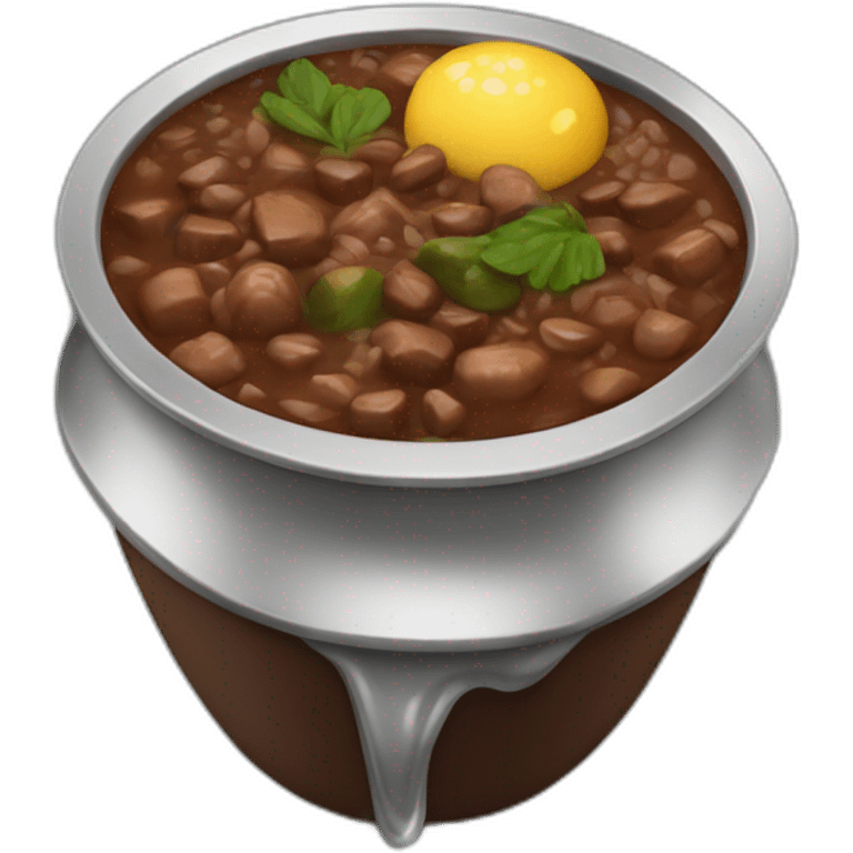 feijoada brasileira  emoji