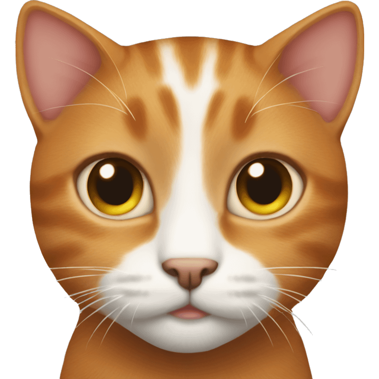 Ginger one grey cats  emoji