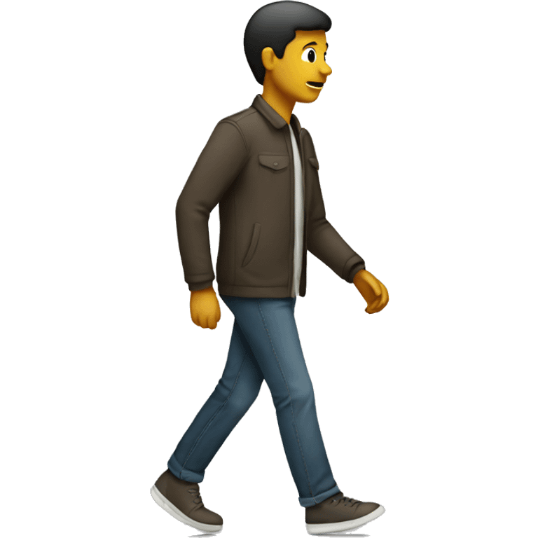 walking person emoji