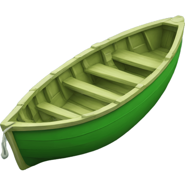 green boat emoji