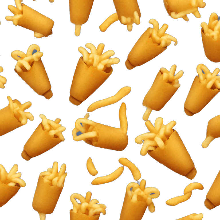 poutine qui manges des nouilles emoji