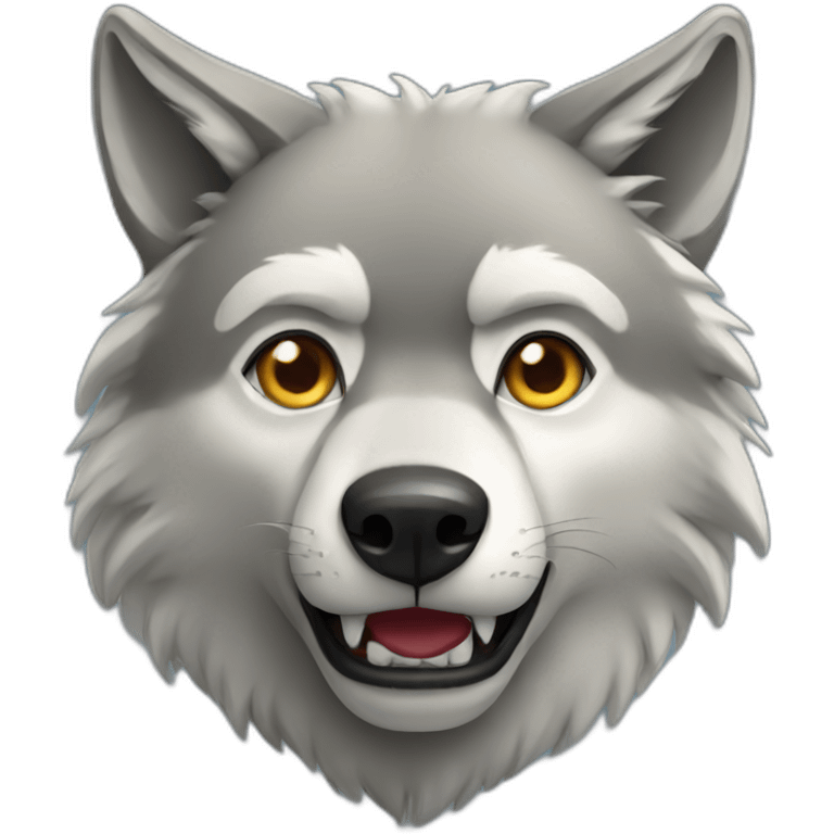 Wolf emoji