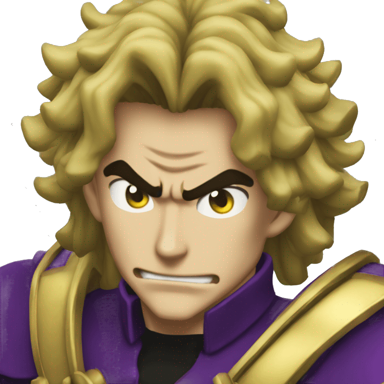 dio from jojos bizzare adventure emoji