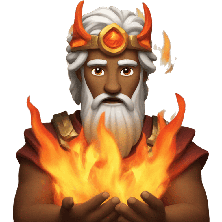 god of fire emoji