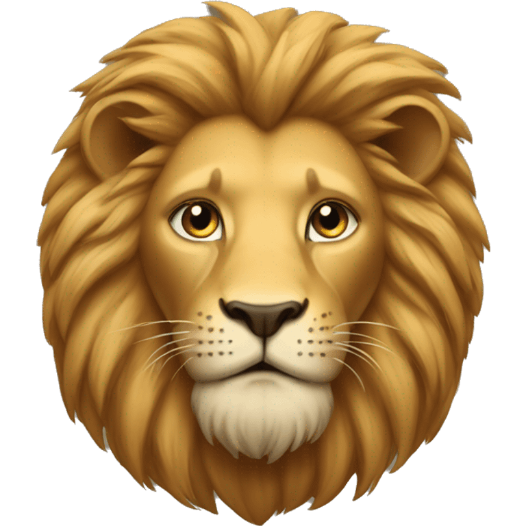 Lion with leo  emoji