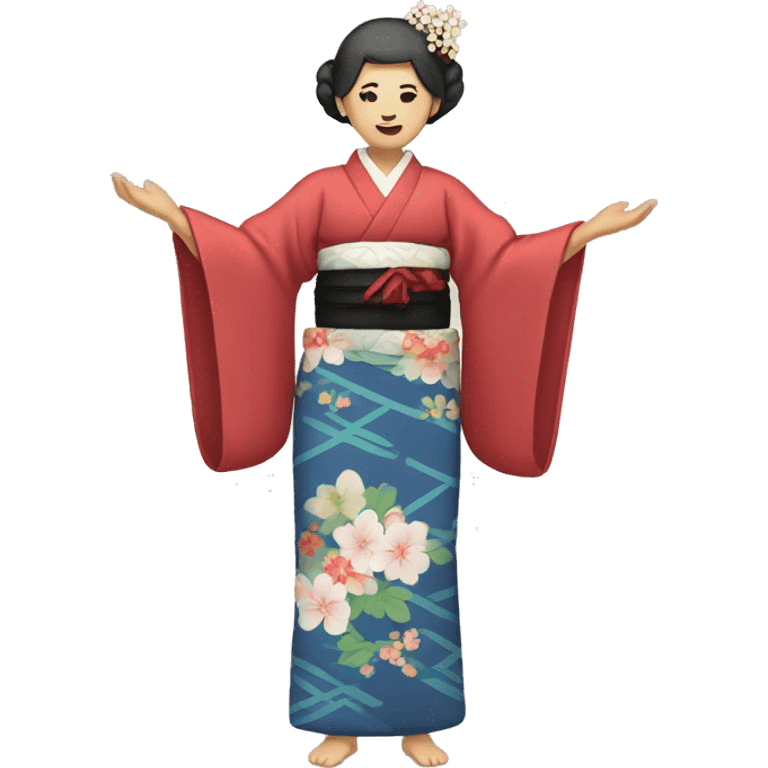 traditional kimono emoji