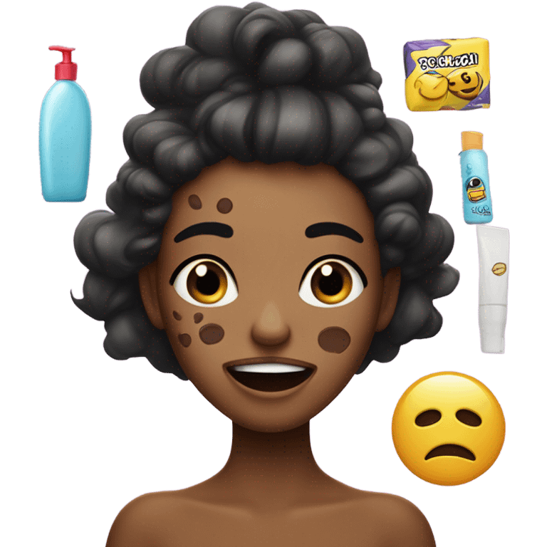 hyperpigmentation meme emoji