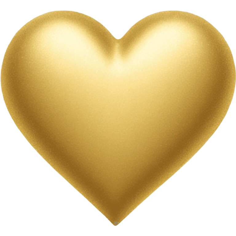 gold heart emoji