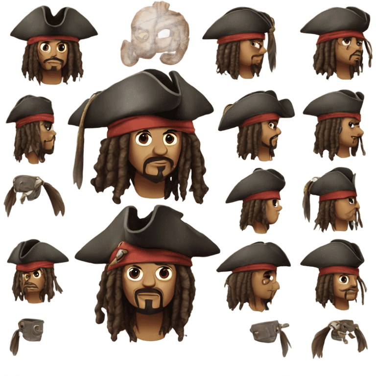 Jack sparrow  emoji