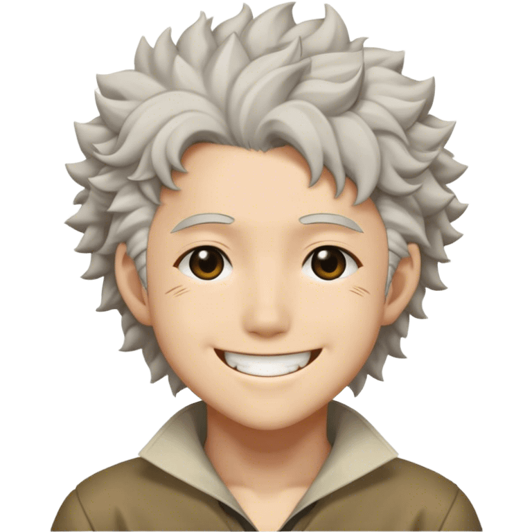 Nagito Komaeda smiling emoji