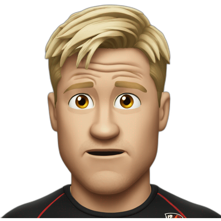 Eddie Howe shocked emoji