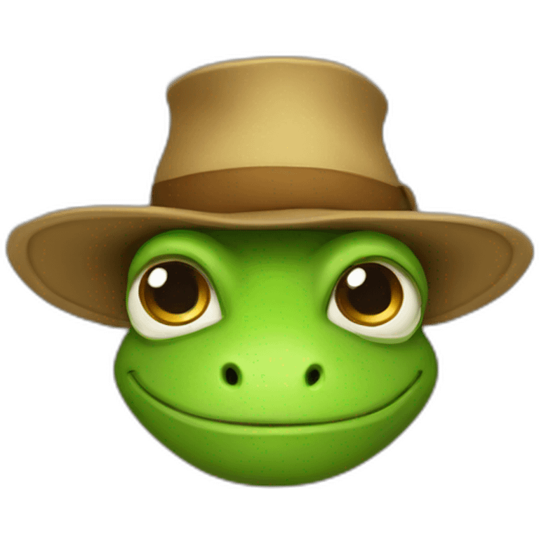 lizard-squire-hat emoji