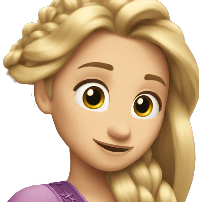 Rapunzel emoji