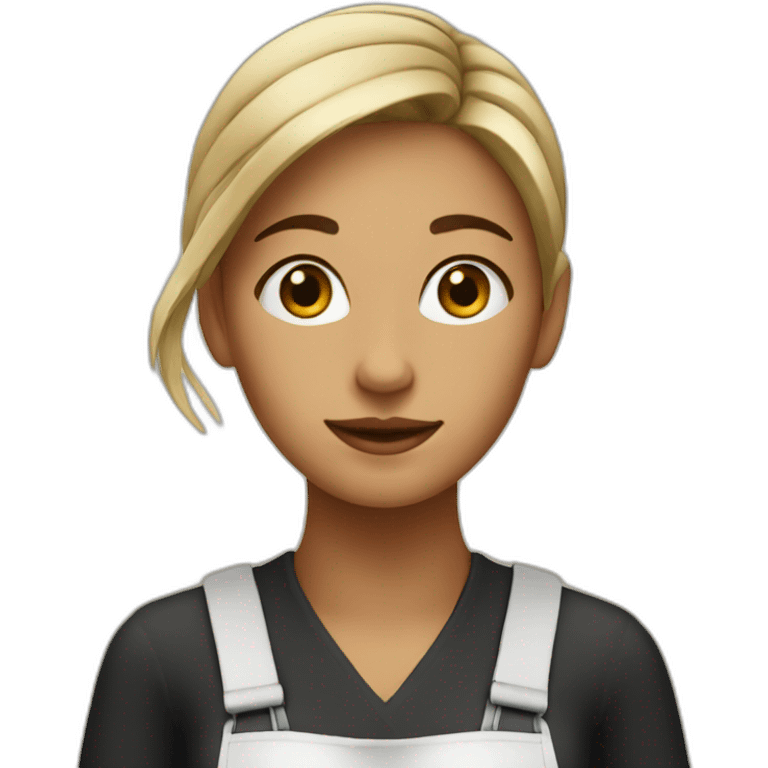 Barista girl emoji