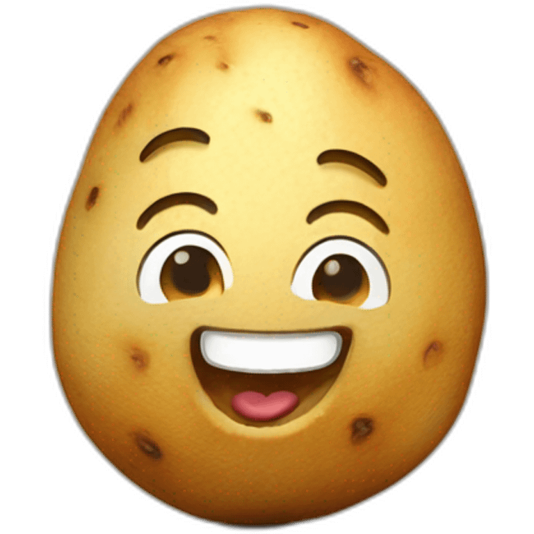 laughing Potato emoji