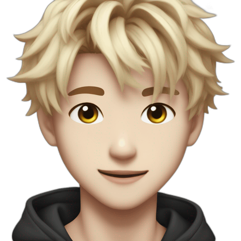 Felix from stray kids emoji